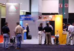 The Evolution booth