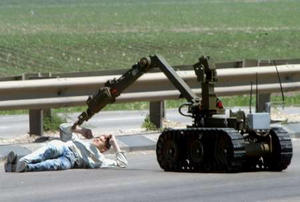 Israeli police robot
