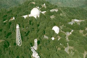 aerial view of mt. wilson observatory