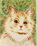 crazy cat by louis wain