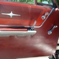 red 1965 chrysler 300 interior door