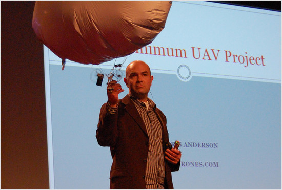 chris anderson's minimum blimp uav at TED