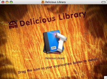 delicious library disk image