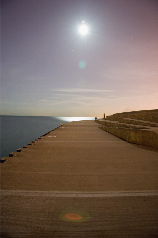 moon over lake michigan, mp3ified and normalized