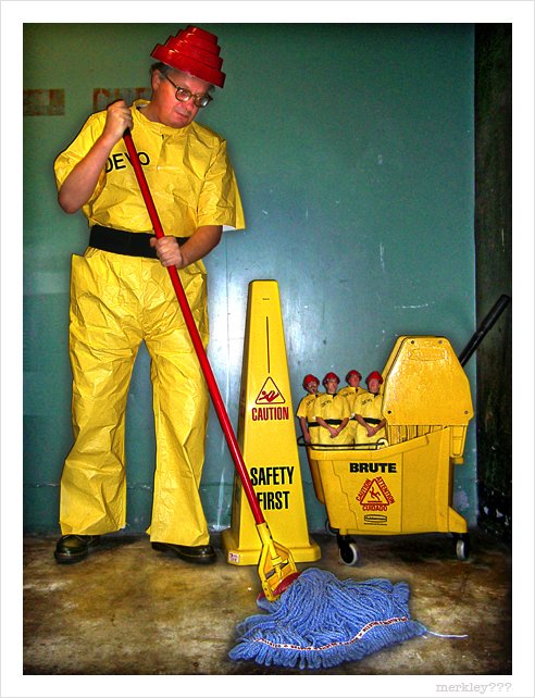 DEVO - mopping up