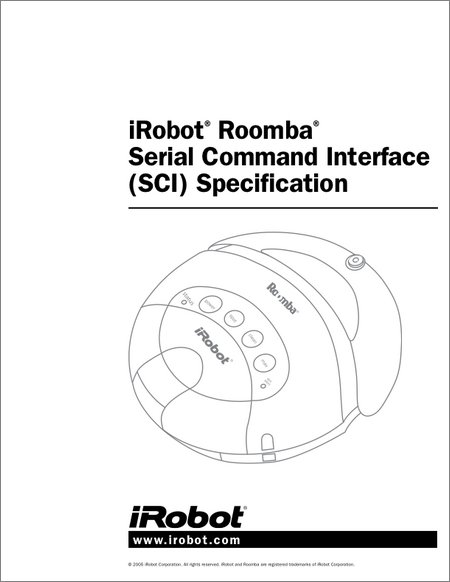 roomba serial command interface specification