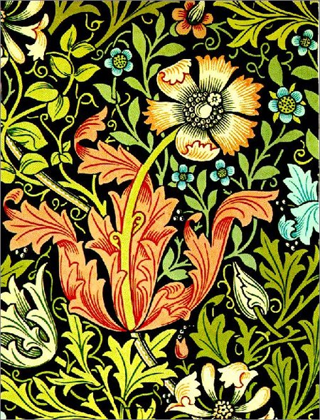 wallpaper patterns victorian. William Morris wallpaper